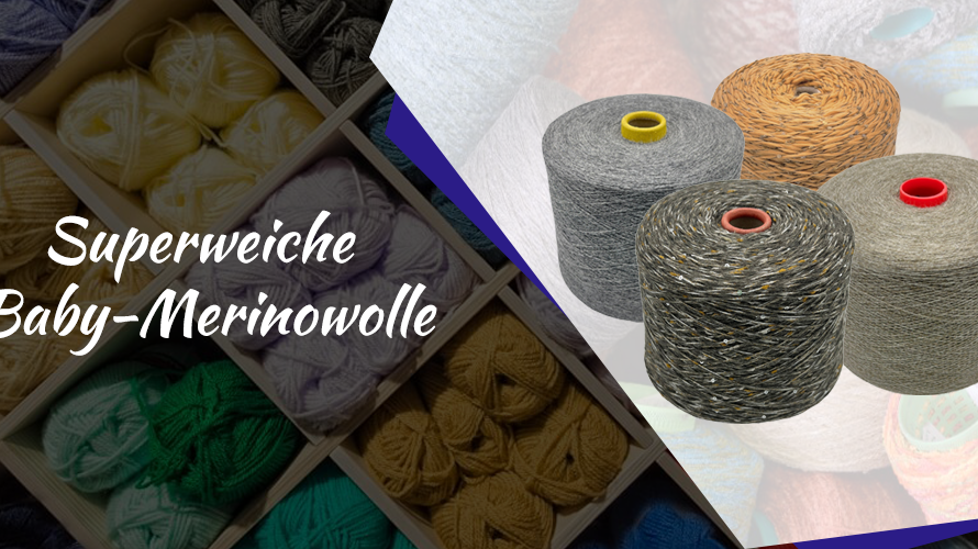 Baby Merinowolle: Strick- und Häkelgarn