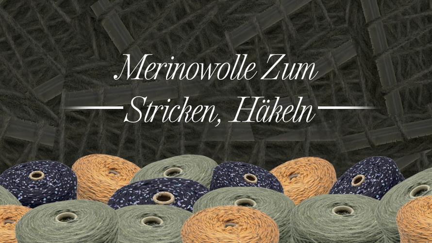 Dicke Merinowolle Zum Stricken, Häkeln