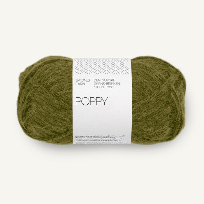 Sandnes Garn Poppy – 9563 Moss Green