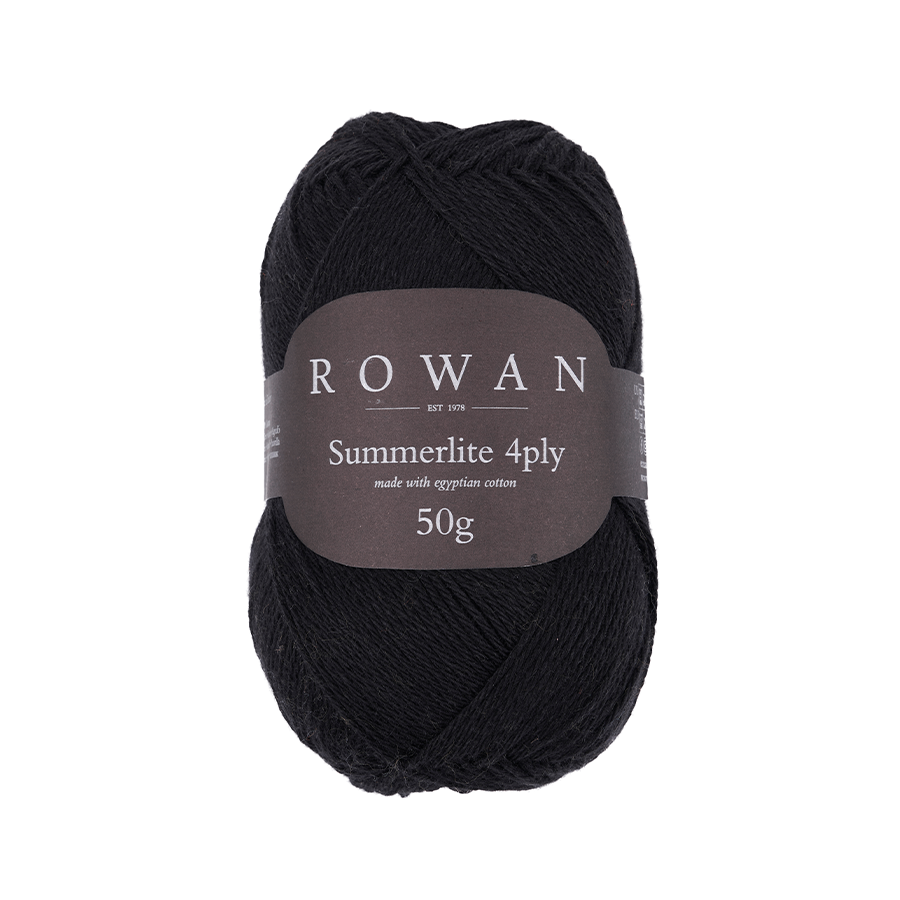 Rowan Summerlite 4-fädig – 453 black