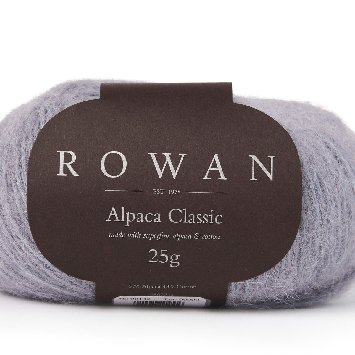 Rowan Alpaca Classic – 132 elephant grey melange