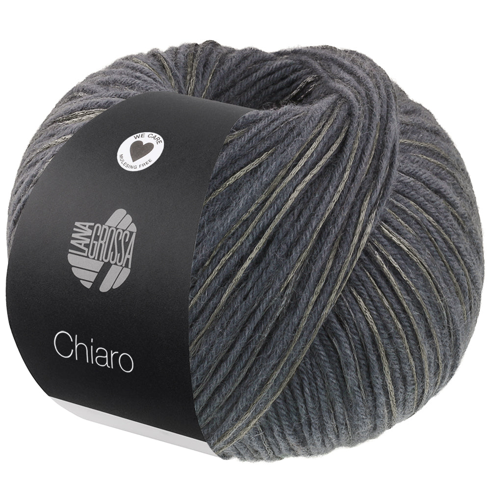 LANA GROSSA CHIARO Farbe 06 Dunkelgrau
