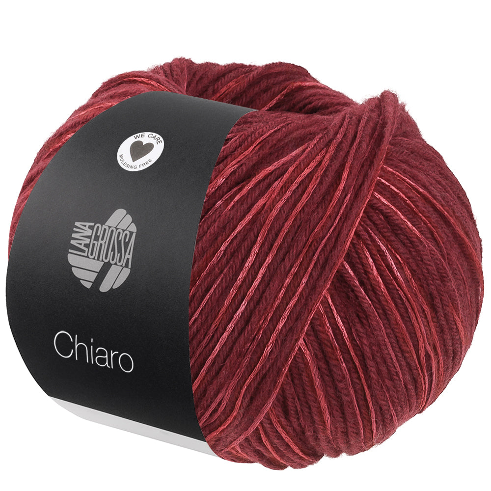 LANA GROSSA CHIARO Farbe 11 Orientrot