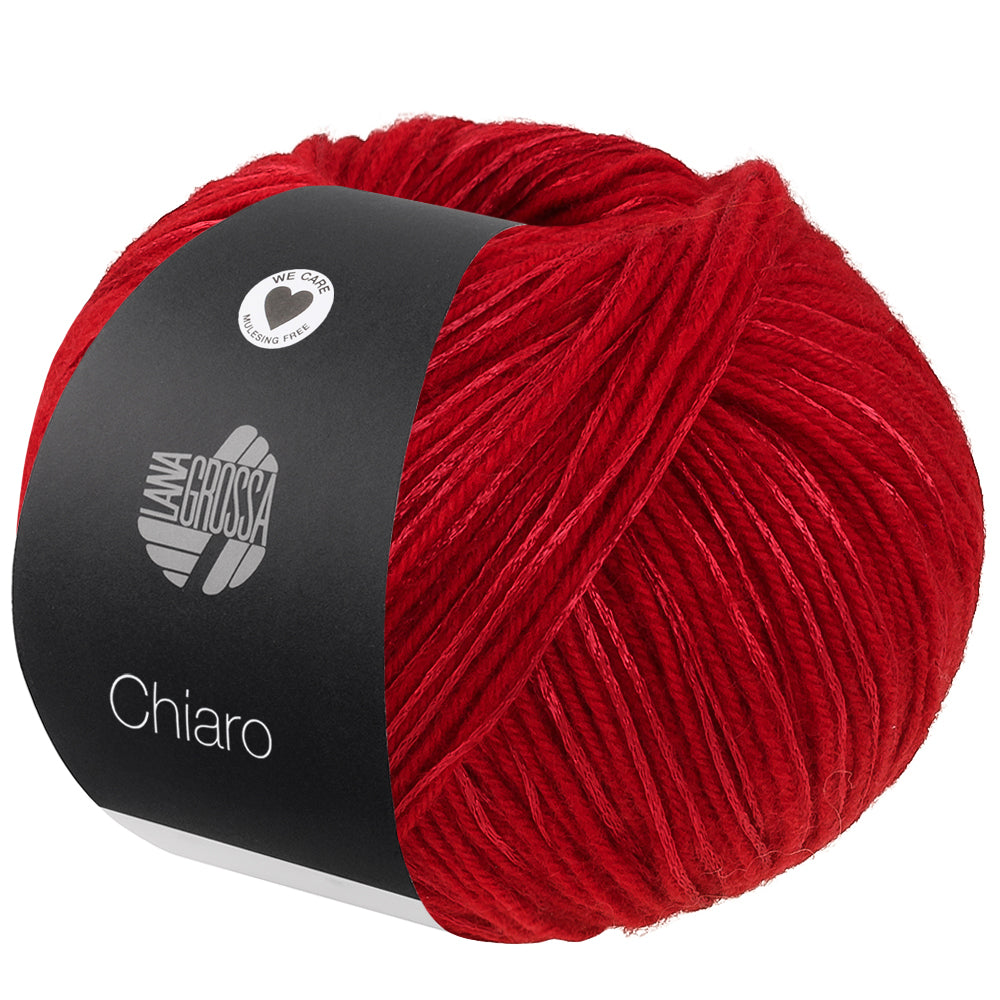 LANA GROSSA CHIARO Farbe 12 Rot