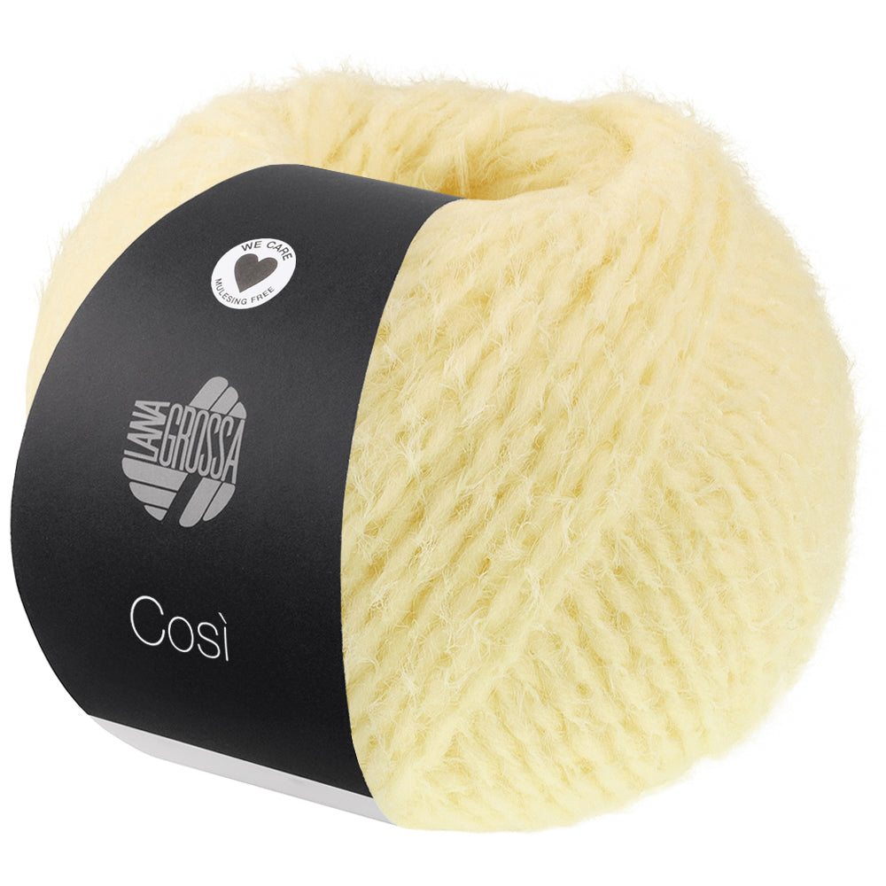 LANA GROSSA COSÌ Farbe 09 Zartgelb