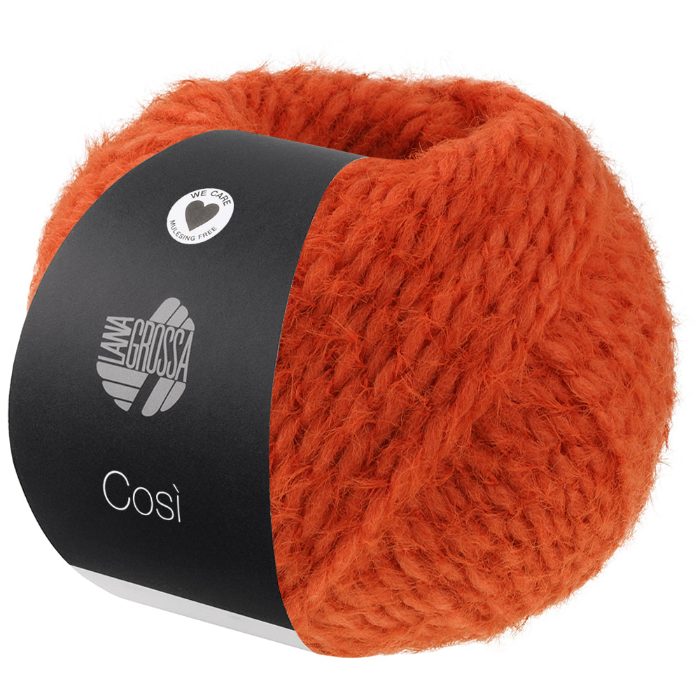 LANA GROSSA COSÌ Farbe 16 Dunkelorange