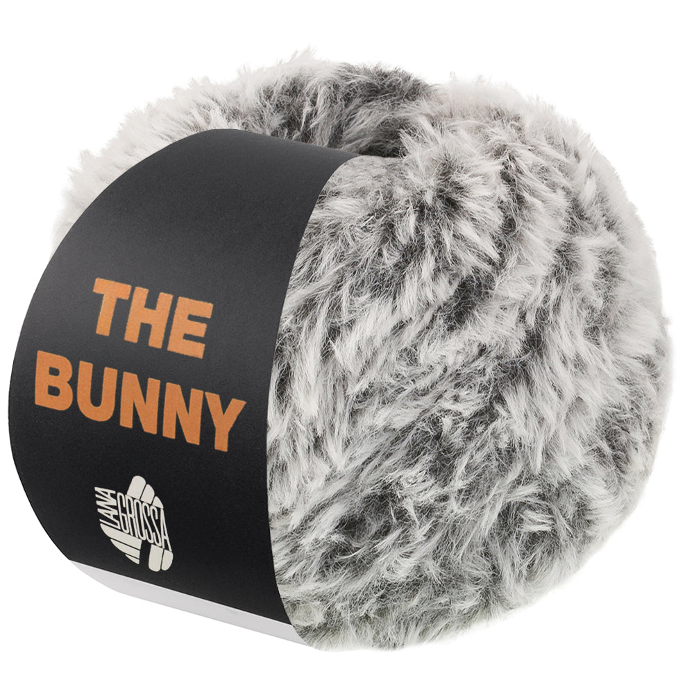 LANA GROSSA THE BUNNY Farbe 07 Hellgrau/Dunkelgrau