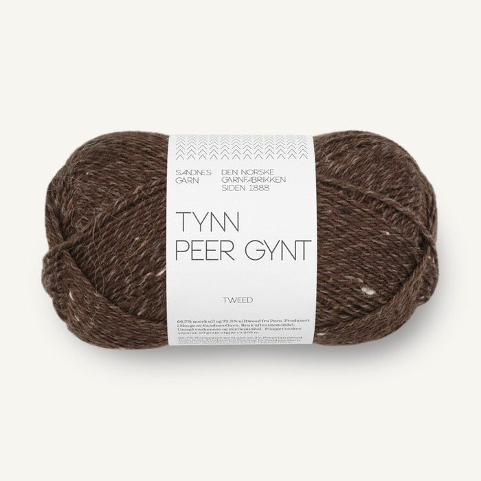 TYNN PEER GYNT von SANDNES. – 3085 dark brown tweed