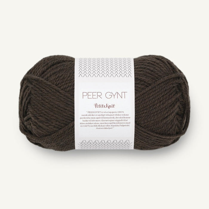 Peer Gynt PetiteKnit von SANDES – 2381 coffee melange