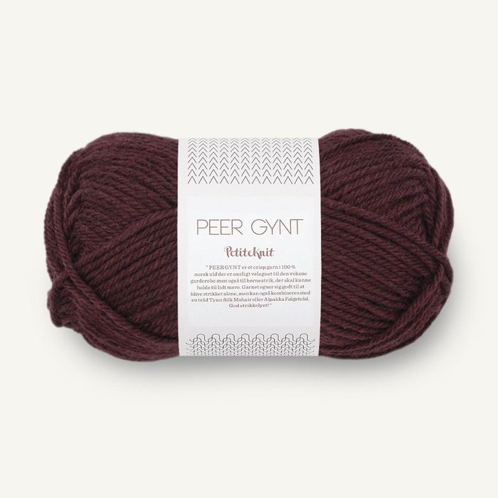 Peer Gynt PetiteKnit von SANDES – 4682 velvet fig