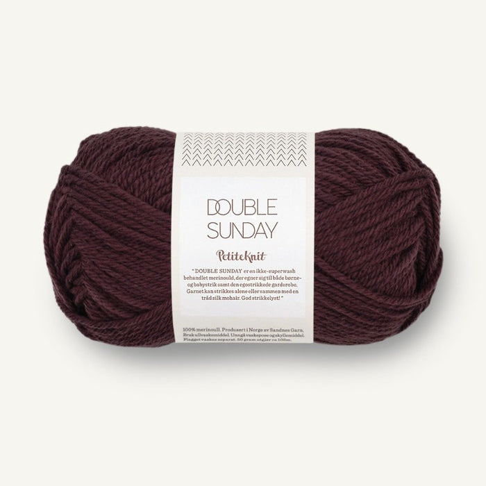 DOUBLE SUNDAY von SANDNES – 4682 velvet fig