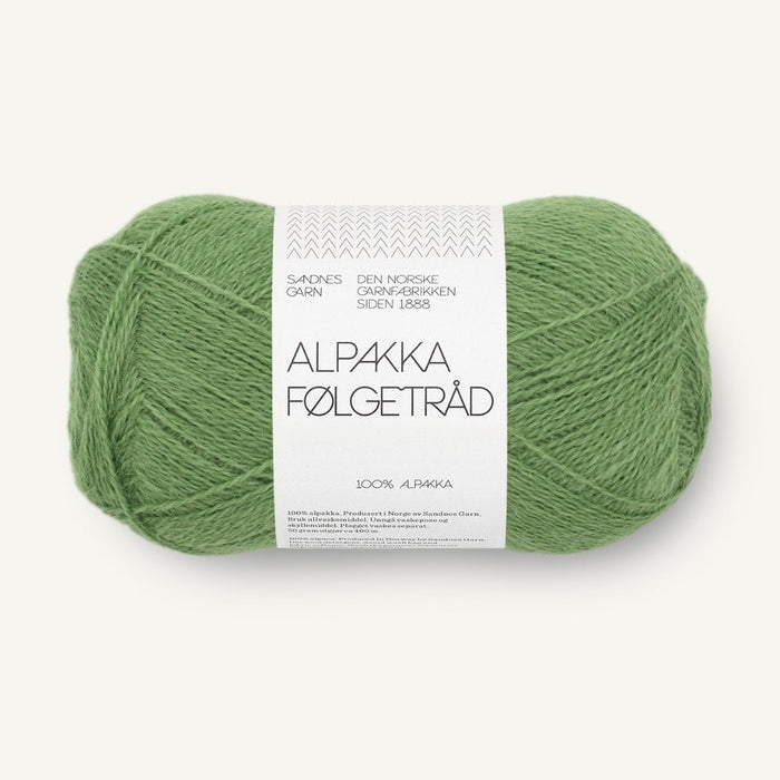ALPAKKA FØLGETRÅD von SANDNES – 8753 vineyard green