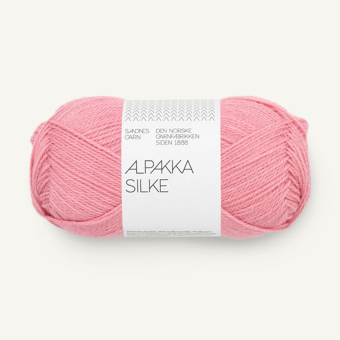 ALPAKKA SILKE von SANDNES – 4304 pink icing