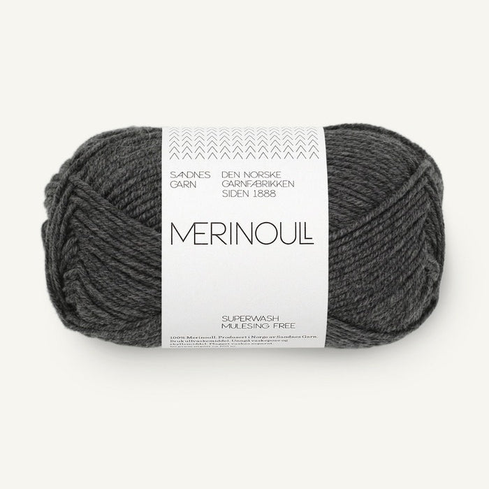 MERINOULL von SANDNES – 1065 charcoal melange