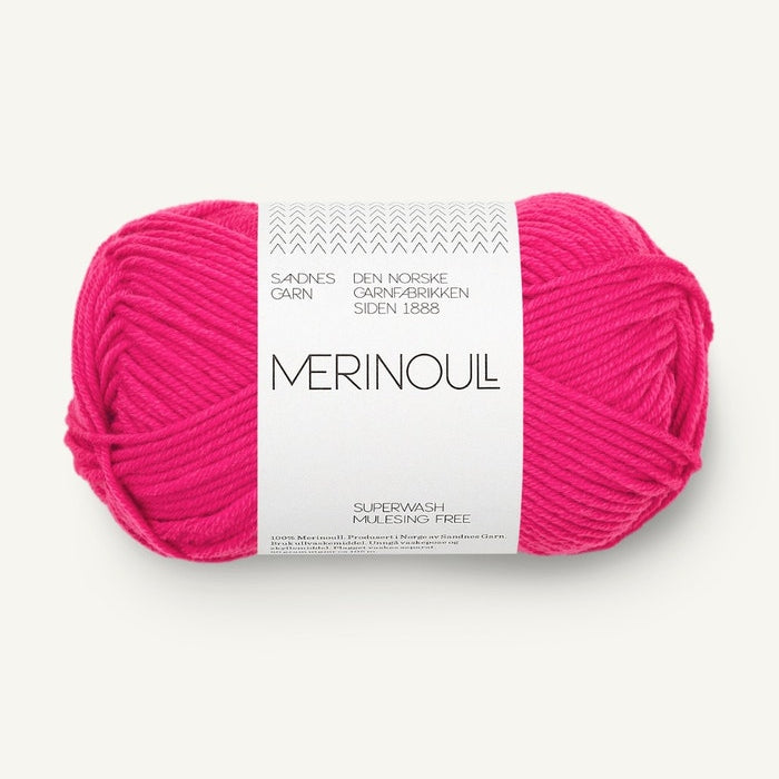 MERINOULL von SANDNES – 4518 hot pink