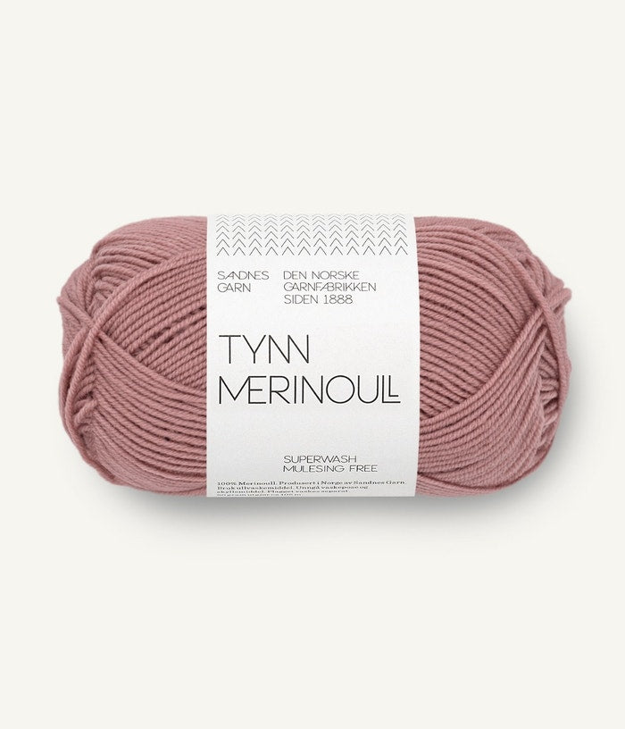TYNN MERINOULL von SANDNES – 4032 misty rose