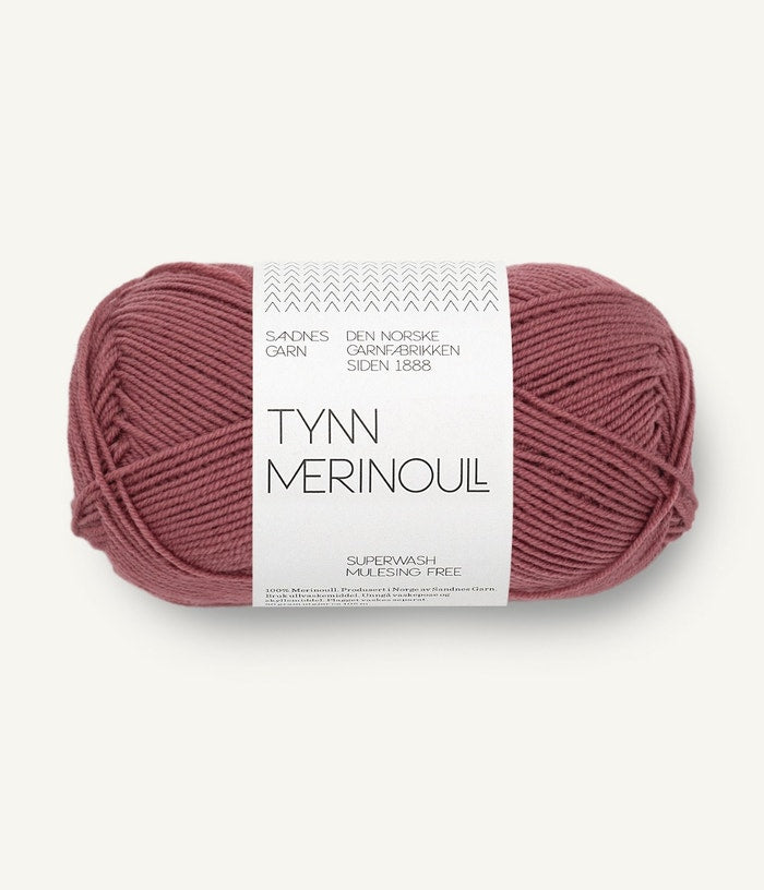 TYNN MERINOULL von SANDNES – 4344 dry rose