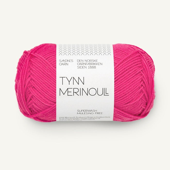 TYNN MERINOULL von SANDNES – 4518 hot pink