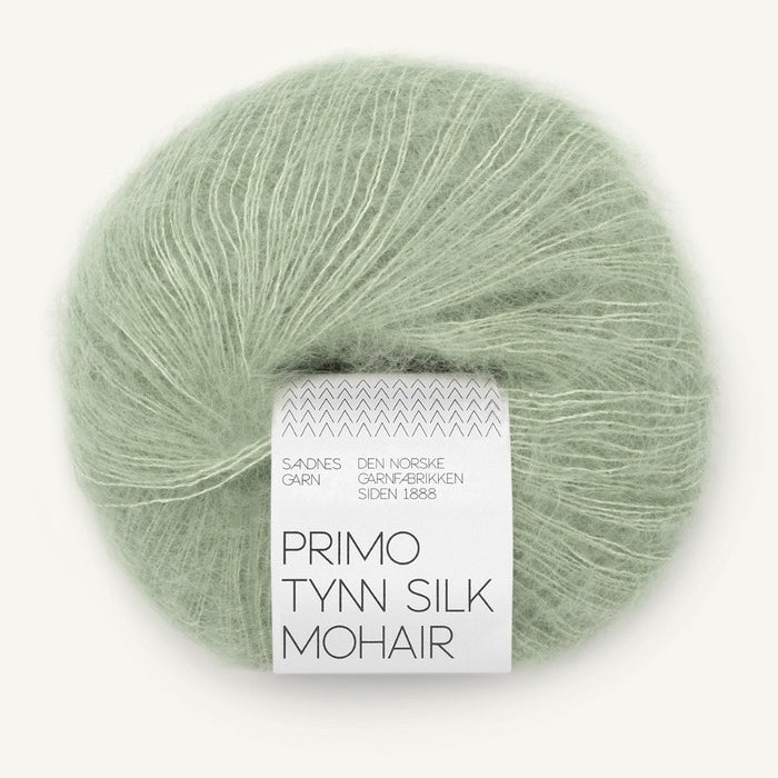 PRIMO TYNN SILK MOHAIR von SANDNES – 8521 dusty light green