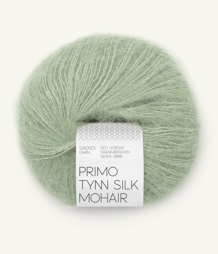 PRIMO TYNN SILK MOHAIR von SANDNES – 8521 dusty light green