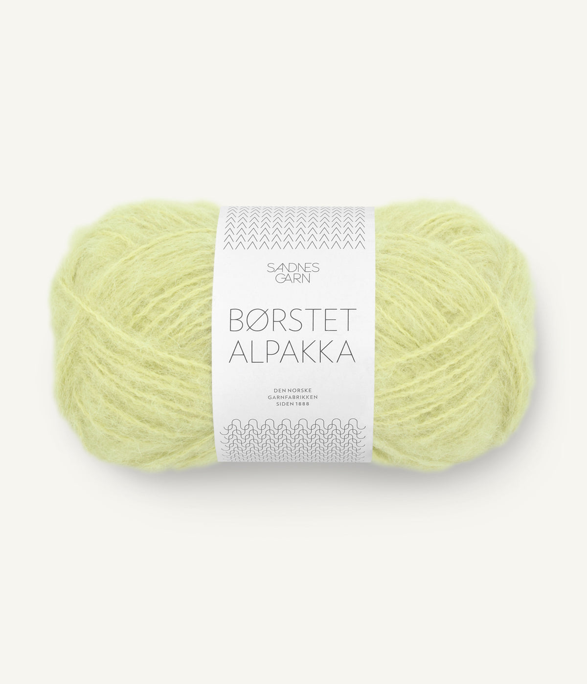 BØRSTET ALPAKKA von SANDNES – 9523 lime punch