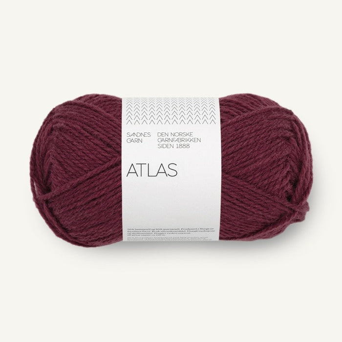 ATLAS von SANDNES – 4372 burgundy