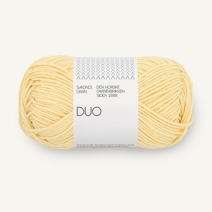 DUO von SANDNES – 2112 light yellow