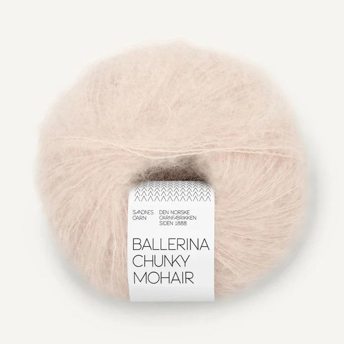 SANDNES BALLERINA CHUNKY MOHAIR 2321 marzipan