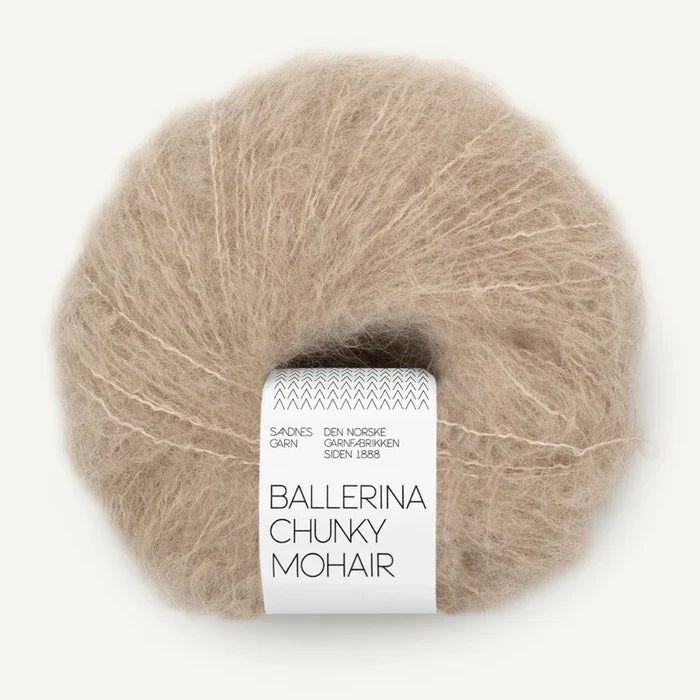 SANDNES BALLERINA CHUNKY MOHAIR 2650 beige melange