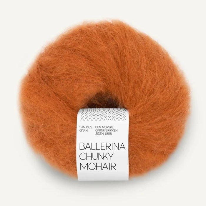 SANDNES BALLERINA CHUNKY MOHAIR 2745 cognac