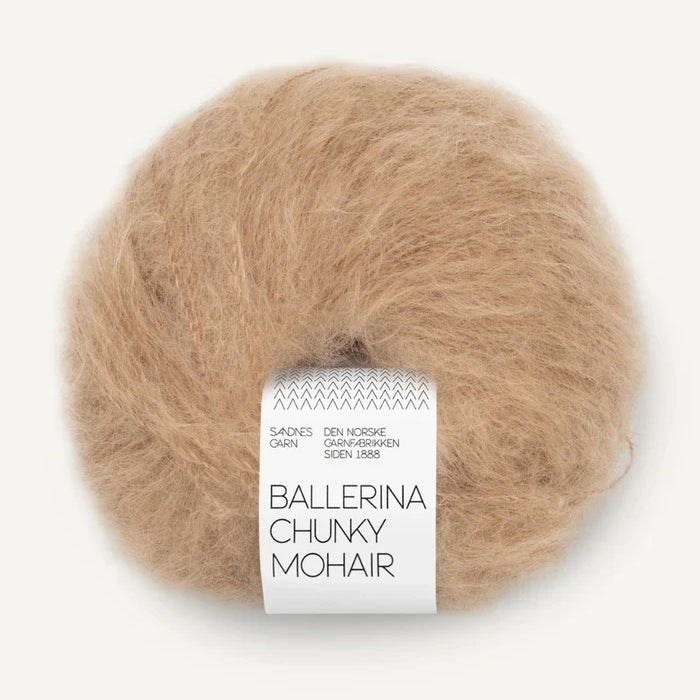 SANDNES BALLERINA CHUNKY MOHAIR 3031 camel