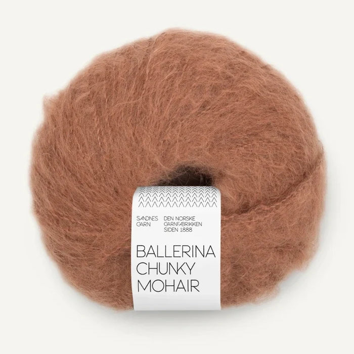 SANDNES BALLERINA CHUNKY MOHAIR 3342 mocha mousse