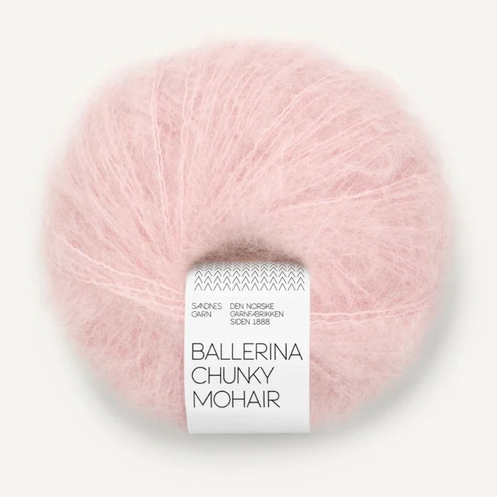 SANDNES BALLERINA CHUNKY MOHAIR 4511 ballet rose