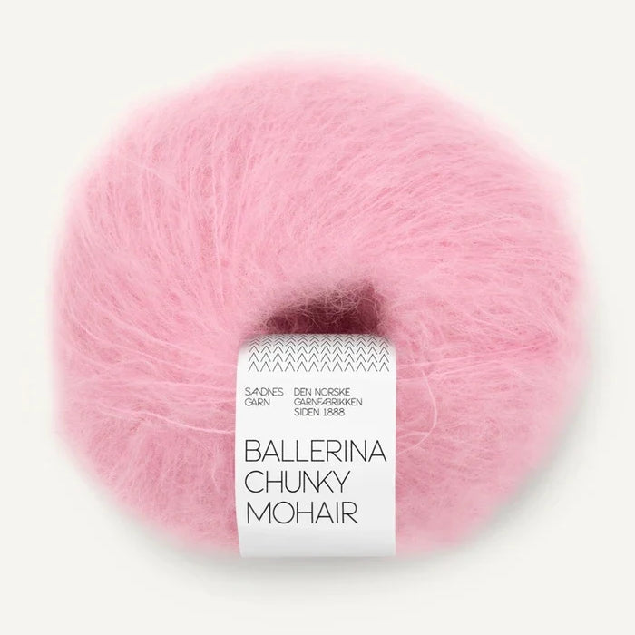 SANDNES BALLERINA CHUNKY MOHAIR 4813 pink lilac