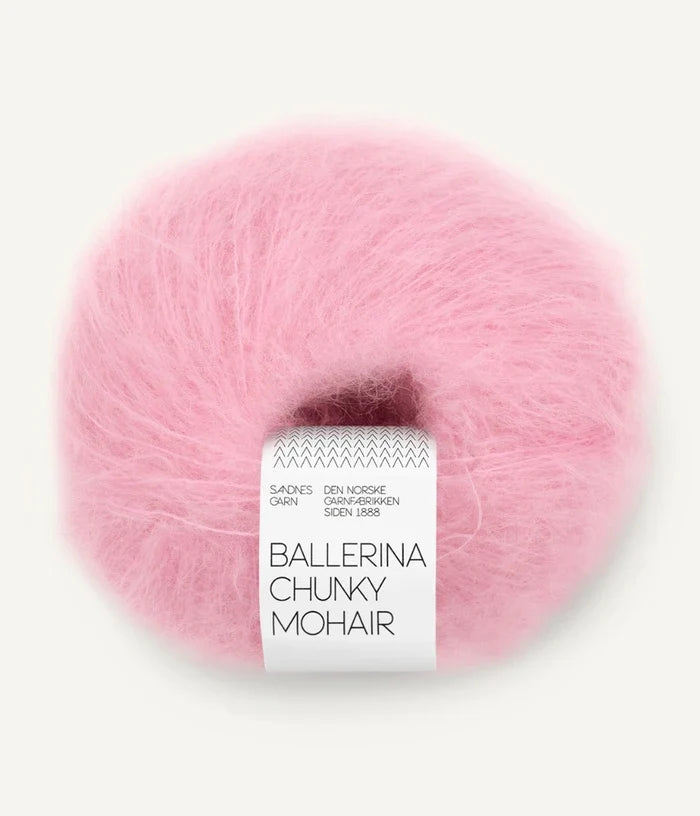 SANDNES BALLERINA CHUNKY MOHAIR 4813 pink lilac