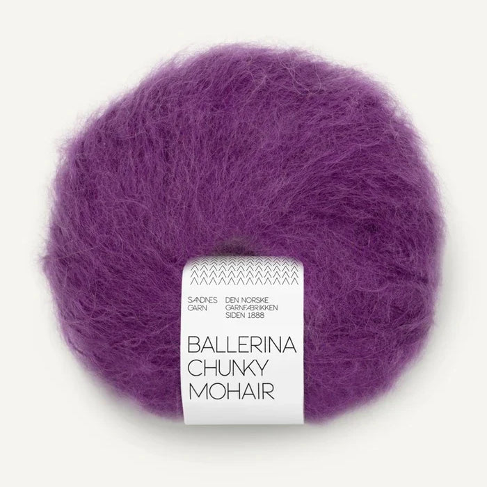SANDNES BALLERINA CHUNKY MOHAIR 5045 plum
