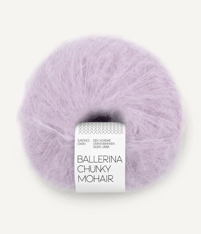 SANDNES BALLERINA CHUNKY MOHAIR 5223 lavender