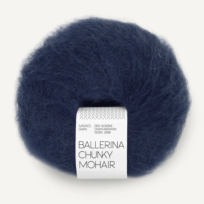 SANDNES BALLERINA CHUNKY MOHAIR 5581 deep navy