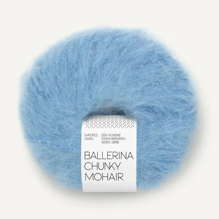 SANDNES BALLERINA CHUNKY MOHAIR 5824 provance blue