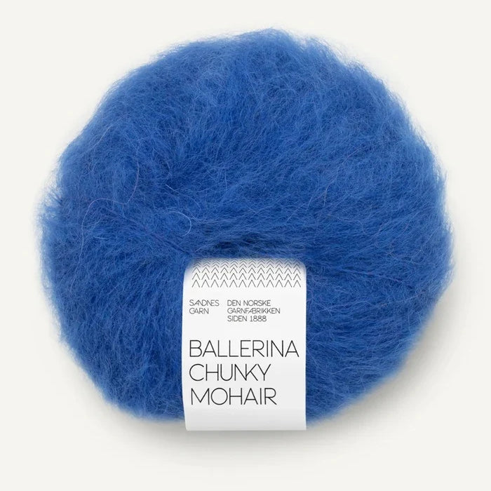 SANDNES BALLERINA CHUNKY MOHAIR 5845 dazzling blue