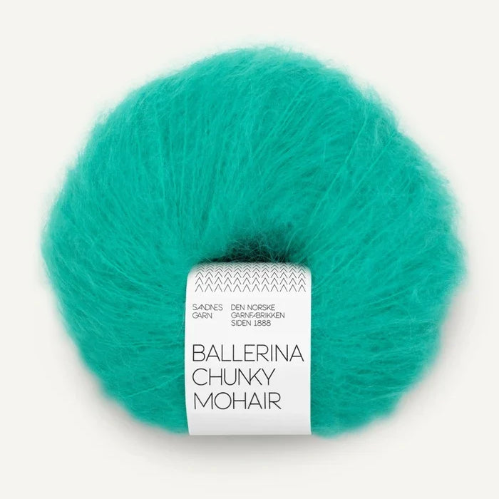 SANDNES BALLERINA CHUNKY MOHAIR 7526 spectra green