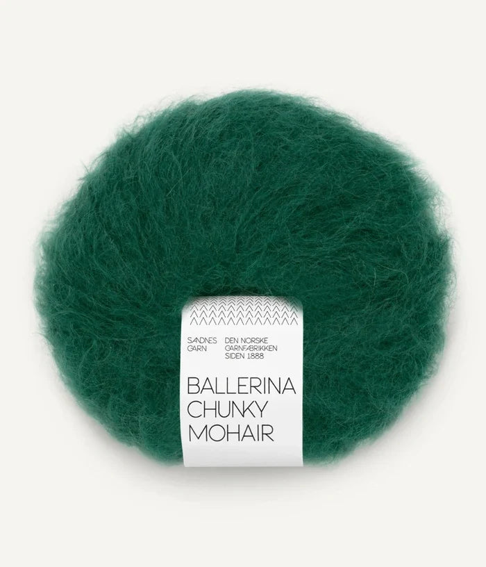 SANDNES BALLERINA CHUNKY MOHAIR 7772 rain forest