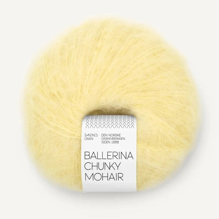 SANDNES BALLERINA CHUNKY MOHAIR 9602 lemonade