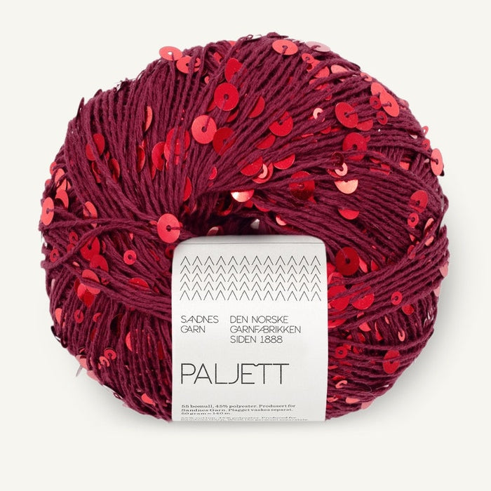 Sandnes Garn Paljett 4370 Berry Glow