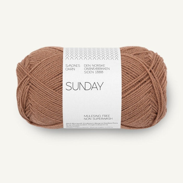 SUNDAY von SANDNES – 3342 mocha mousse