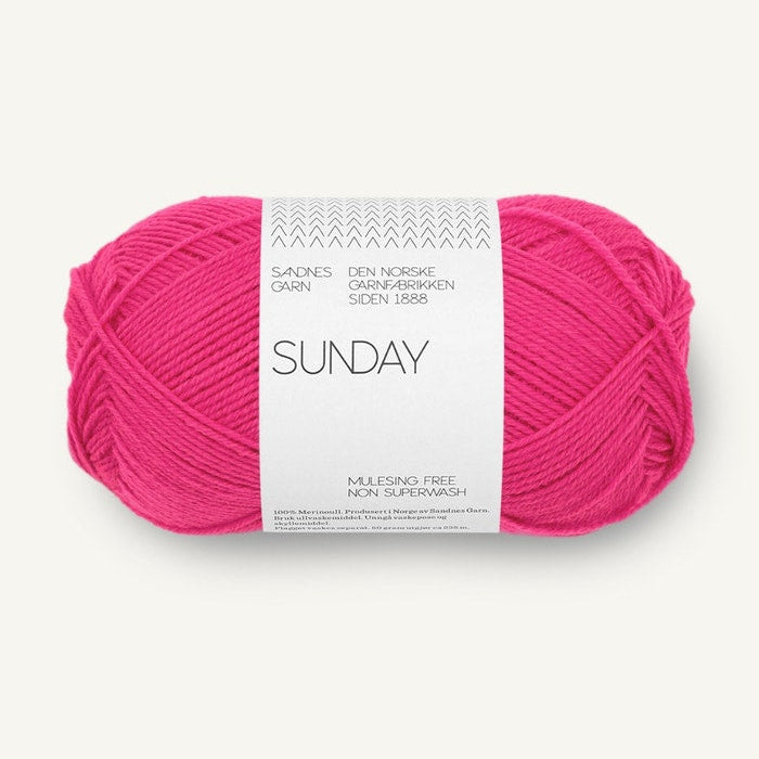 SUNDAY von SANDNES – 4518 hot pink