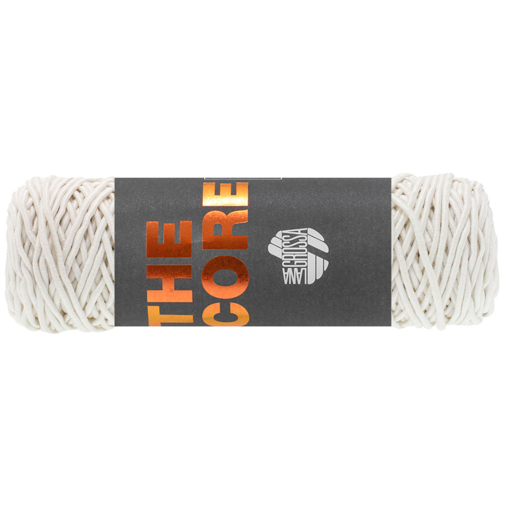THE CORE von LANA GROSSA – Farbe 01 Weiß, 100-g-Knäuel