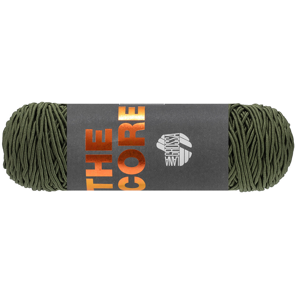THE CORE von LANA GROSSA – Farbe 31 Olivgrün, 100-g-Knäuel