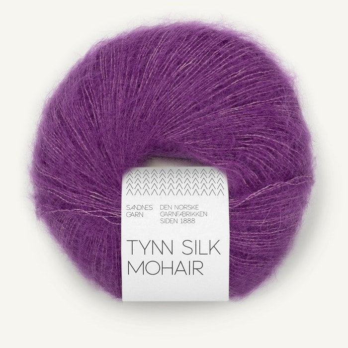 TYNN SILK MOHAIR von SANDNES – 5045 plum
