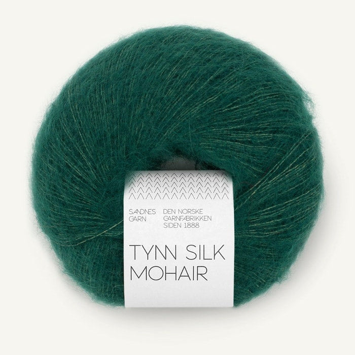 TYNN SILK MOHAIR von SANDNES – 7772 rain forest